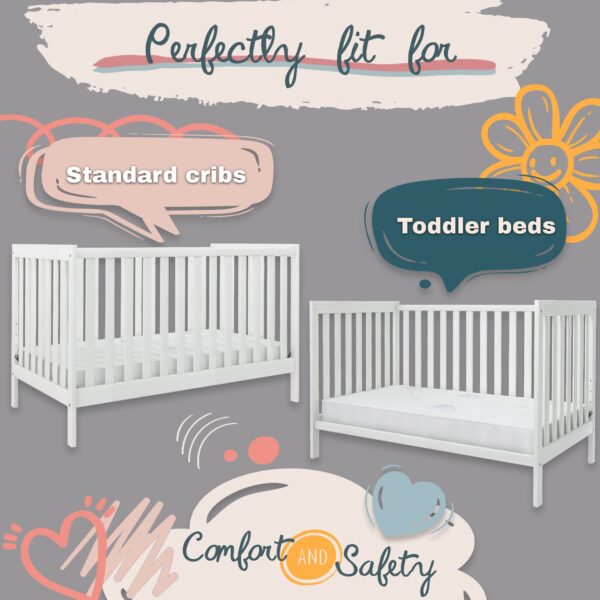 Boobeyeh thermo cool baby crib mattress - cooling, breathable, for infants - Image 19