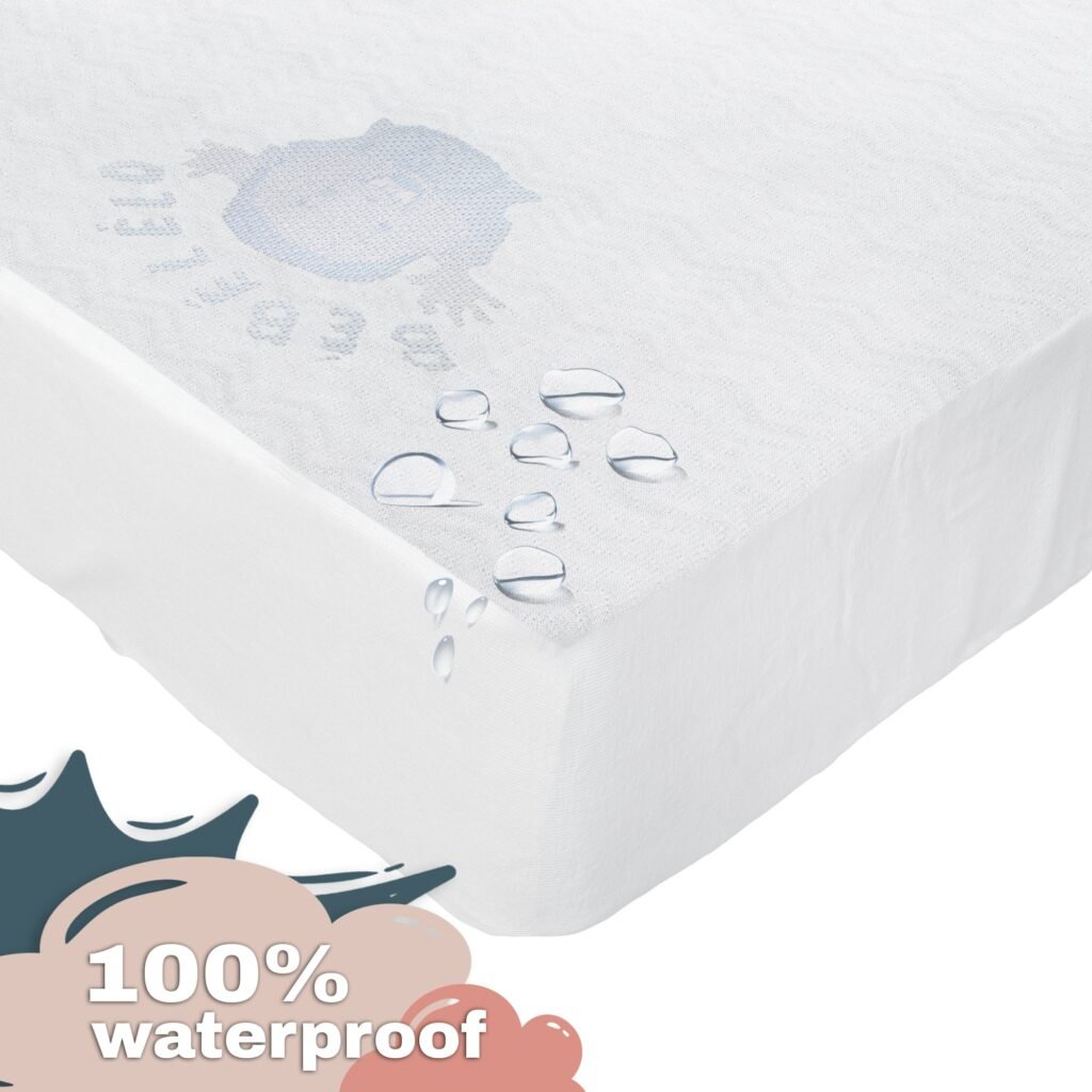 Boobeyeh waterproof thermocool baby crib cover for infant