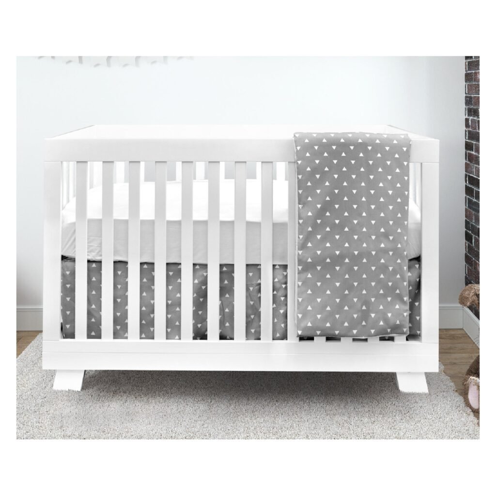 Bebelelo Nursery Crib Bedding Set for Boys and Girls - Baby Bedding 4 Pieces Set