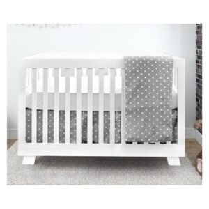 Bebelelo Nursery Crib Bedding Set for Boys and Girls - Baby Bedding 4 Pieces Set