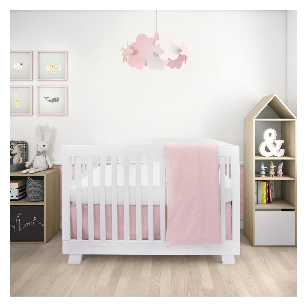 Bebelelo Nursery Crib Bedding Set for Boys and Girls - Baby Bedding 4 Pieces Set