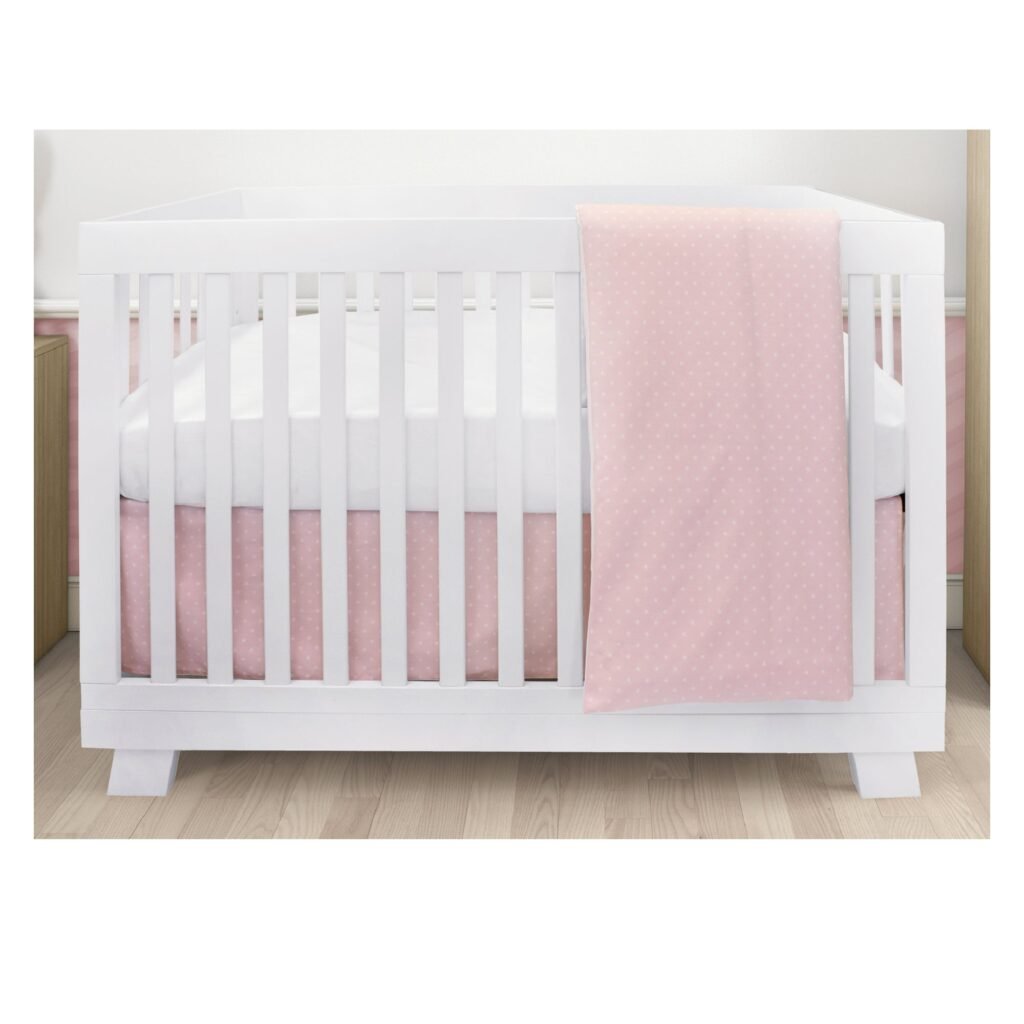 Bebelelo Nursery Crib Bedding Set for Boys and Girls - Baby Bedding 4 Pieces Set