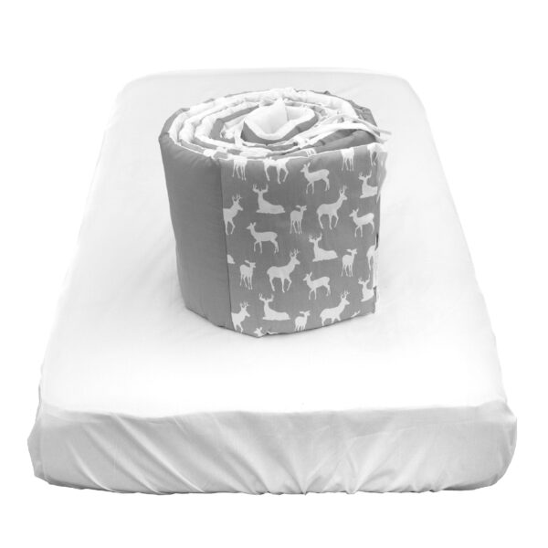 Bebelelo Nursery Crib Bedding Set for Boys and Girls - Baby Bedding 7 Pieces Set - Image 7