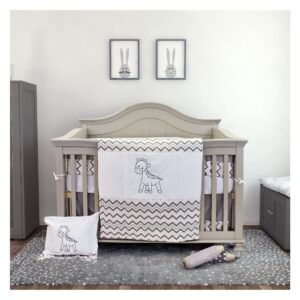 beb-7pcs703 Transform your baby’s room with this 7-piece cozy bedding set