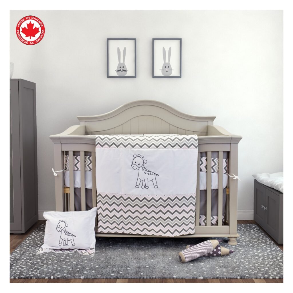 beb-7pcs7032 Transform your baby’s room with this 7-piece cozy bedding set