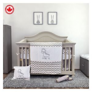 beb-7pcs7032 Transform your baby’s room with this 7-piece cozy bedding set