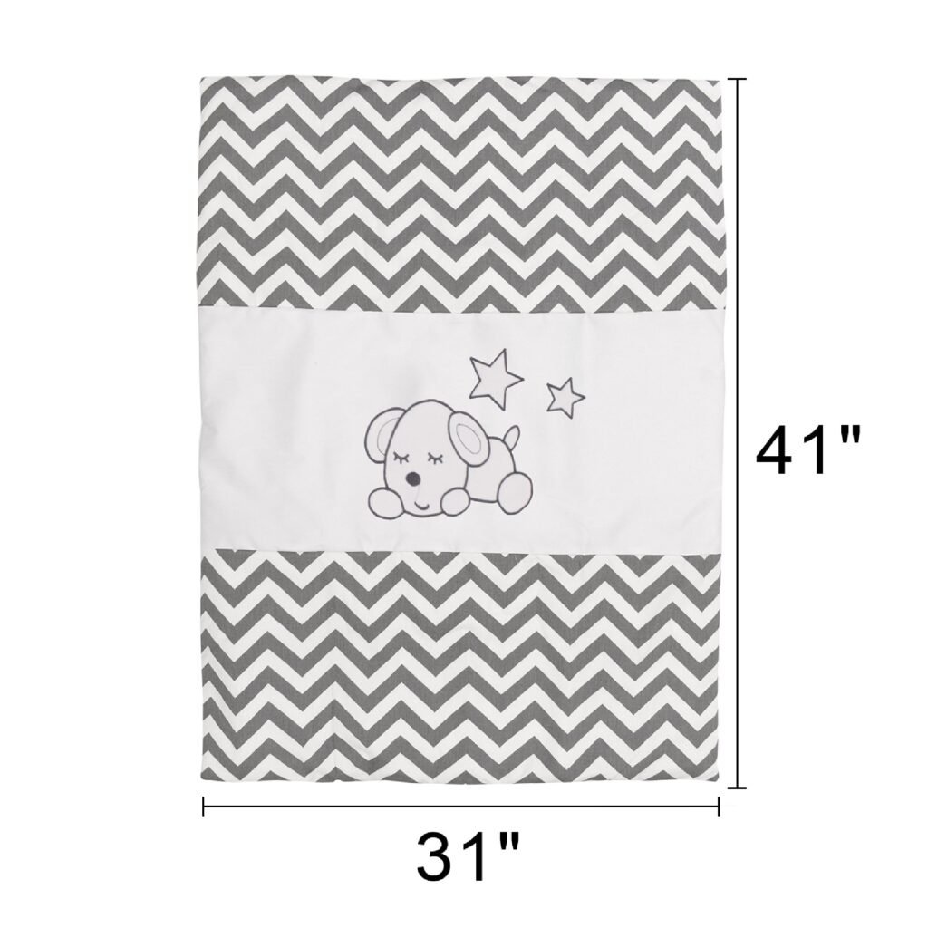 beb-7pcs7143 Bebelelo Nursery Crib Bedding Set for Boys and Girls - Baby Bedding 7 Pieces Set