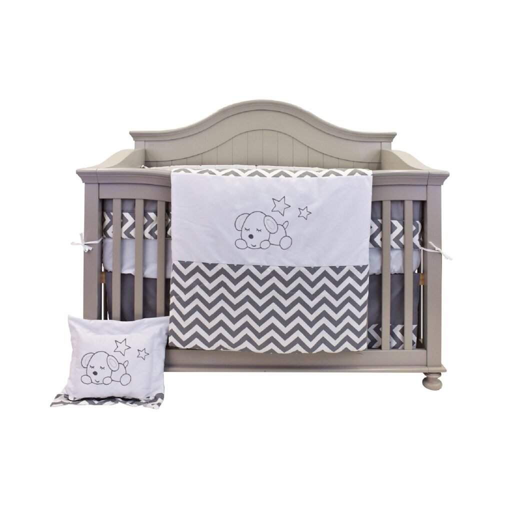 beb-7pcs7145 Bebelelo Nursery Crib Bedding Set for Boys and Girls - Baby Bedding 7 Pieces Set