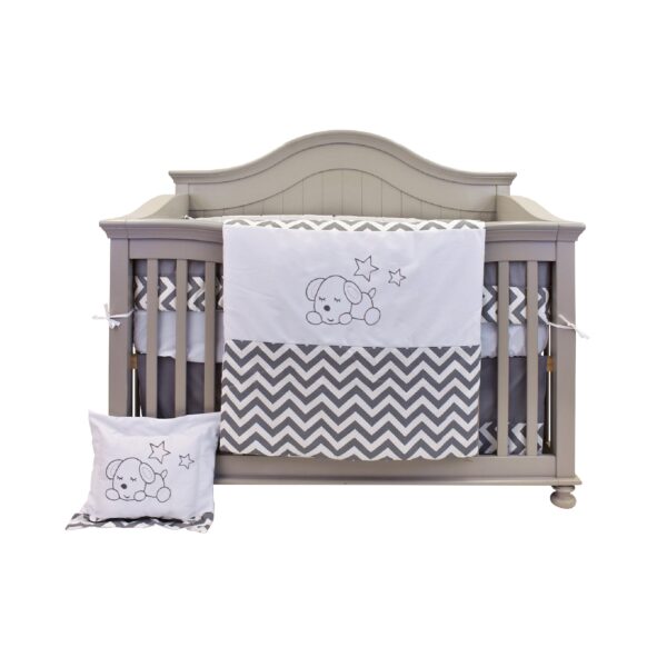 Bebelelo Nursery Crib Bedding Set for Boys and Girls - Baby Bedding 7 Pieces Set