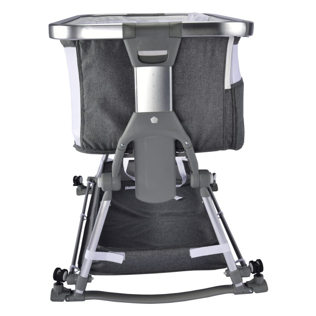 Borncerella bassinets model a 2 in 1 for newborn baby, gray