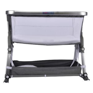 Borncerella bassinets model a 2 in 1 for newborn baby, gray