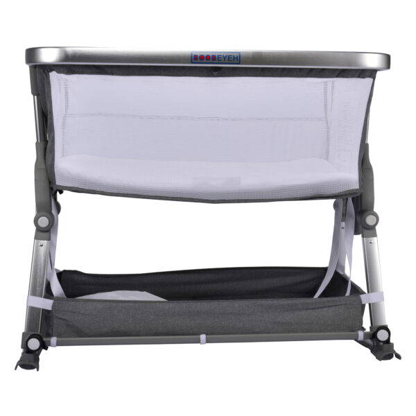 Borncerella bassinets model a 2 in 1 for newborn baby, gray - Image 9