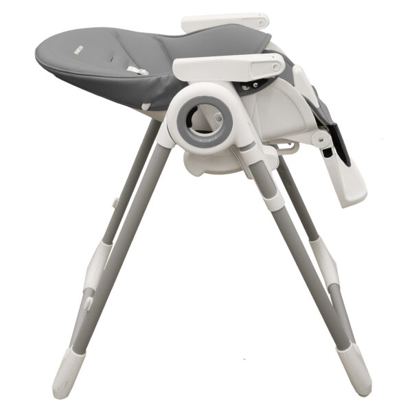 Foldable high baby dining chair - Tronassimo H2 for kids - dark grey - Image 10