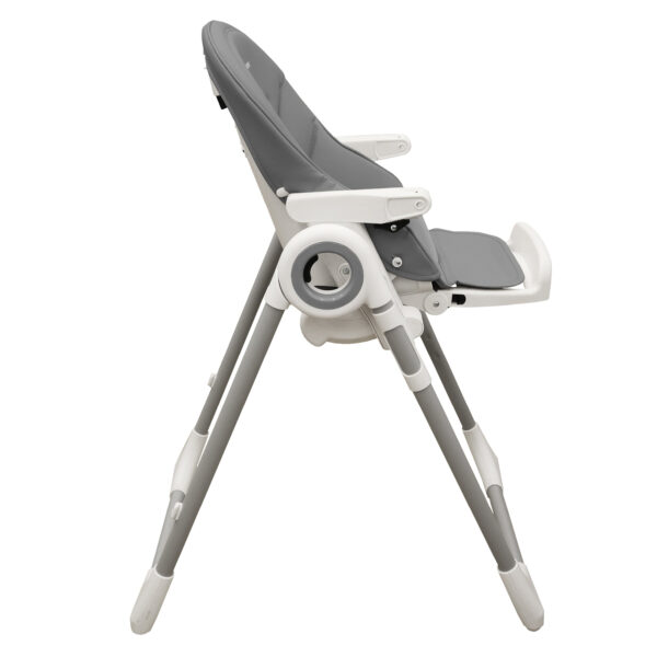 Foldable high baby dining chair - Tronassimo H2 for kids - dark grey - Image 16