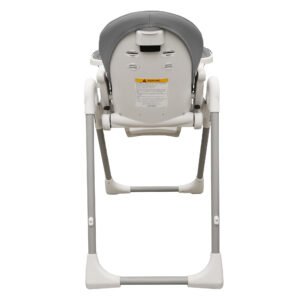 Foldable high baby dining chair - Tronassimo H2 for kids - dark grey
