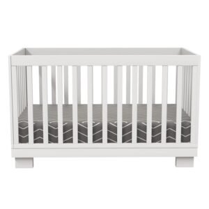 Joanna white convertible infant crib by boobeyeh