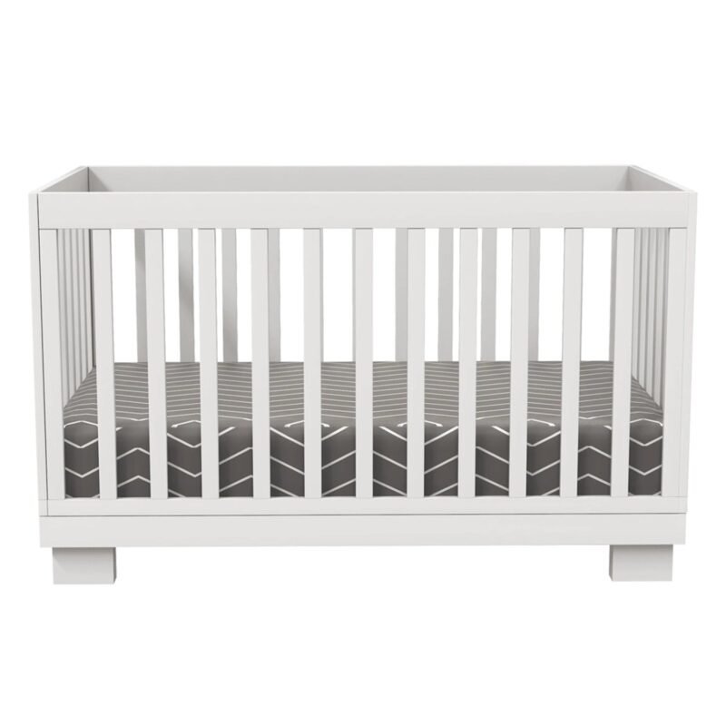 Joanna white convertible infant crib by boobeyeh