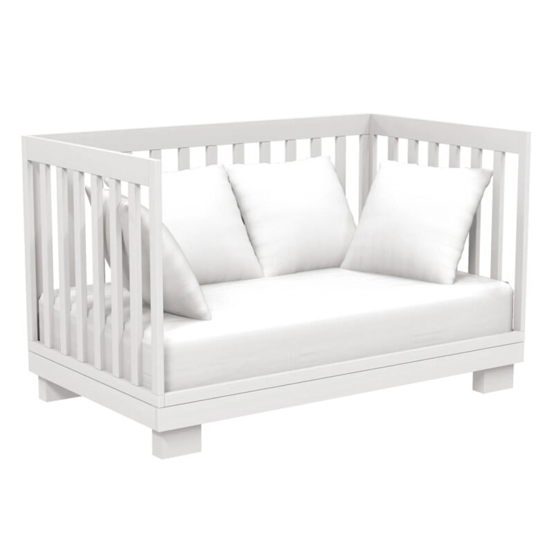 Joanna white convertible infant crib by boobeyeh