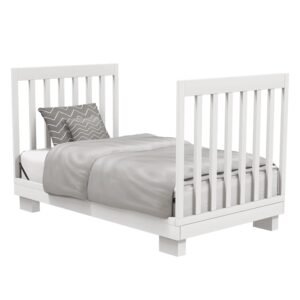 Joanna white convertible infant crib by boobeyeh