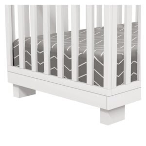Joanna white convertible infant crib by boobeyeh