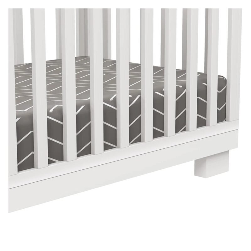 Joanna white convertible infant crib by boobeyeh