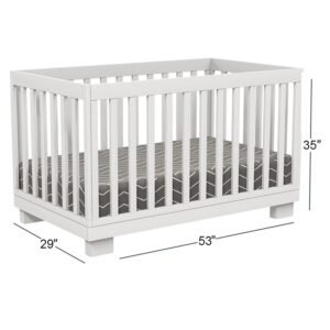Joanna white convertible infant crib by boobeyeh