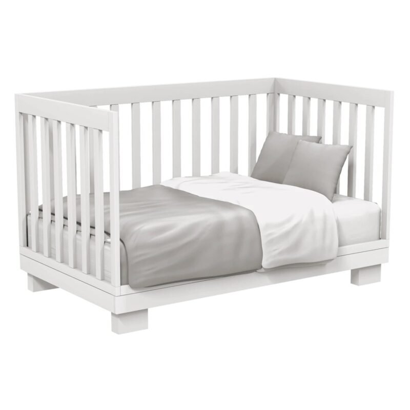 Joanna white convertible infant crib by boobeyeh