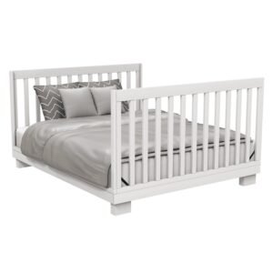 Joanna white convertible infant crib by boobeyeh