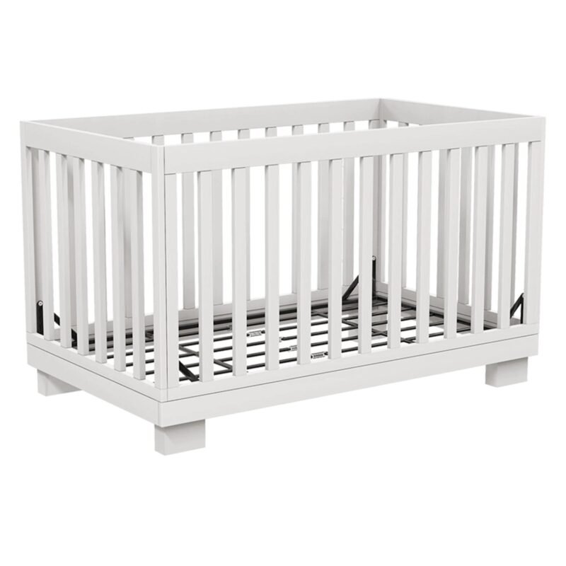 Joanna white convertible infant crib by boobeyeh