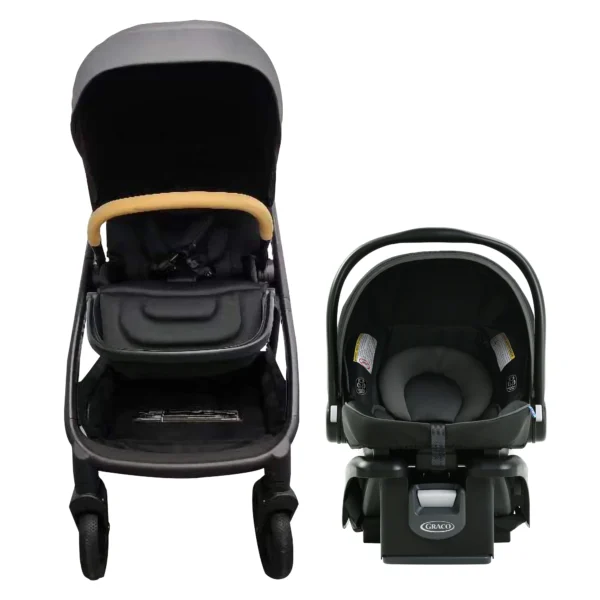 Boobeyeh stroller s1 black and gray - Image 13
