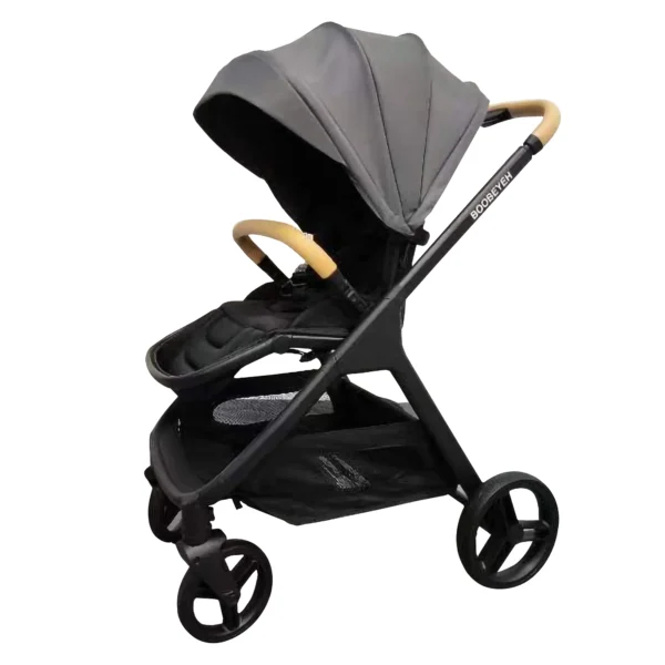 Boobeyeh stroller s1 black and gray - Image 10