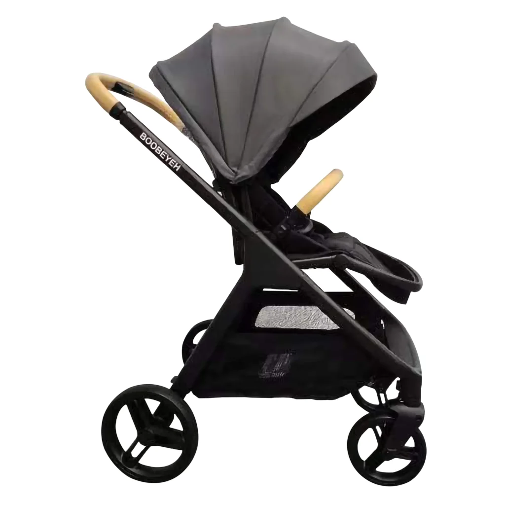Boobeyeh stroller s1 black and gray