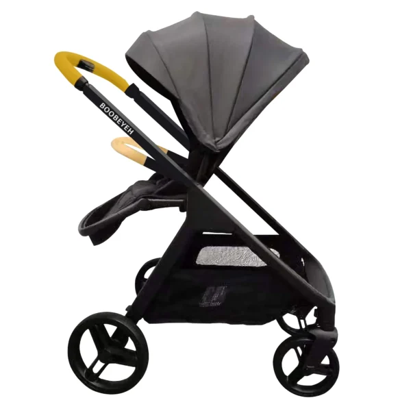 Boobeyeh stroller s1 black and gray - Image 8