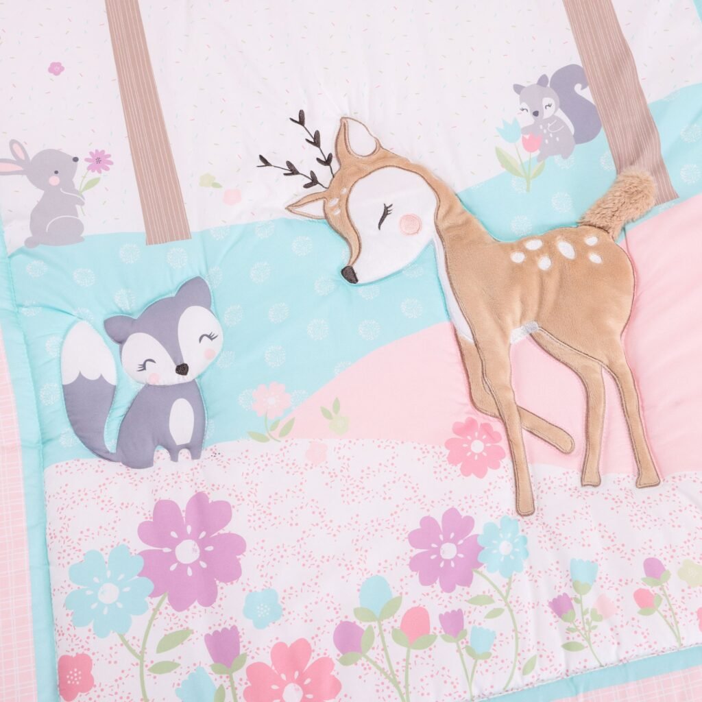 049A7117_e34b8fd4-c5ad-4a95-a72f-7edeb56dfcb5 Boobeyeh reindeer-themed 5-piece crib baby bedding set.