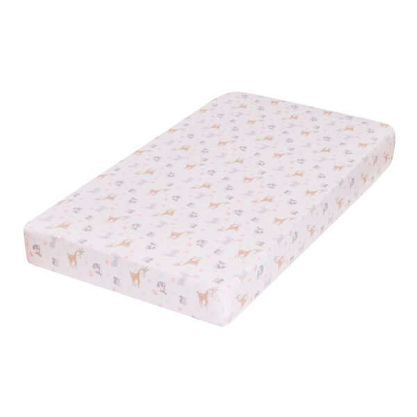 Boobeyeh reindeer-themed 5-piece crib baby bedding set. - Image 8