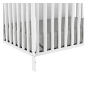 Lauren 4-in-1 convertible crib – adjustable, elegant & baby safe