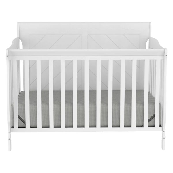 Lauren 4-in-1 convertible crib – adjustable, elegant & baby safe - Image 6