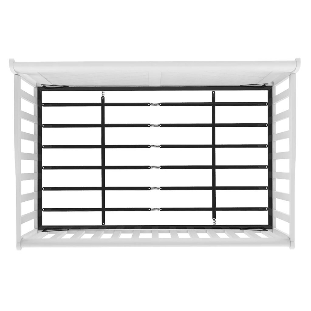 Lauren 4-in-1 convertible crib – adjustable, elegant & baby safe