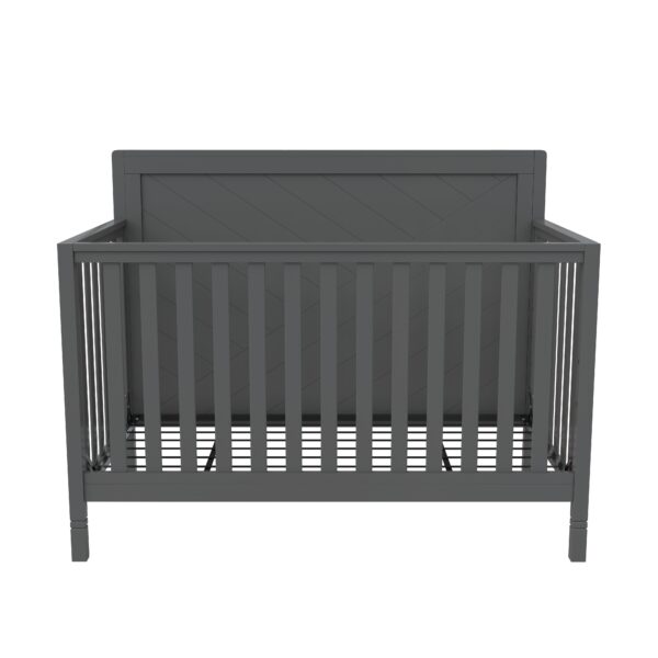 Moderna Convertible Crib, Dark Grey - Image 11