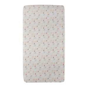 Boobeyeh 5-Piece elephant nursery crib bedding set for babies