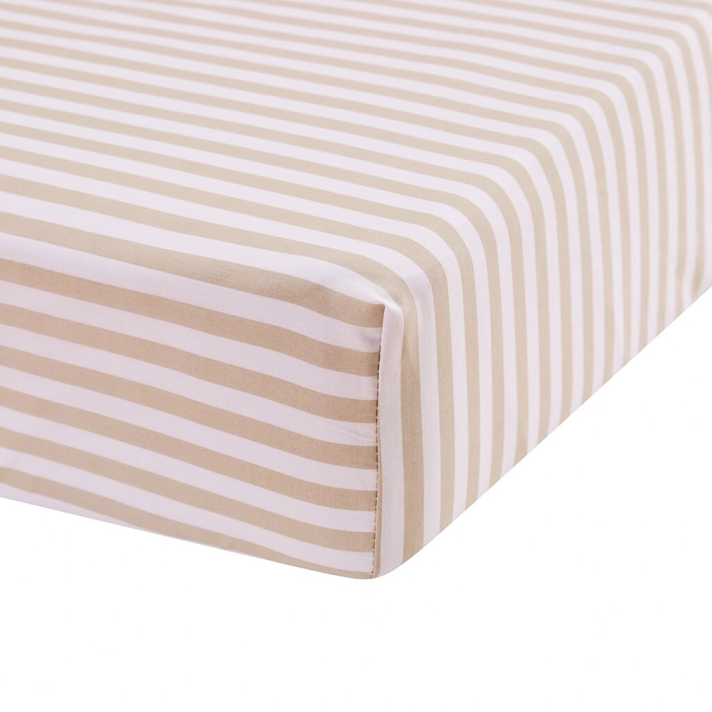 Boobeyeh 4-piece animal nursery crib bedding, monkey, crocodile, koala