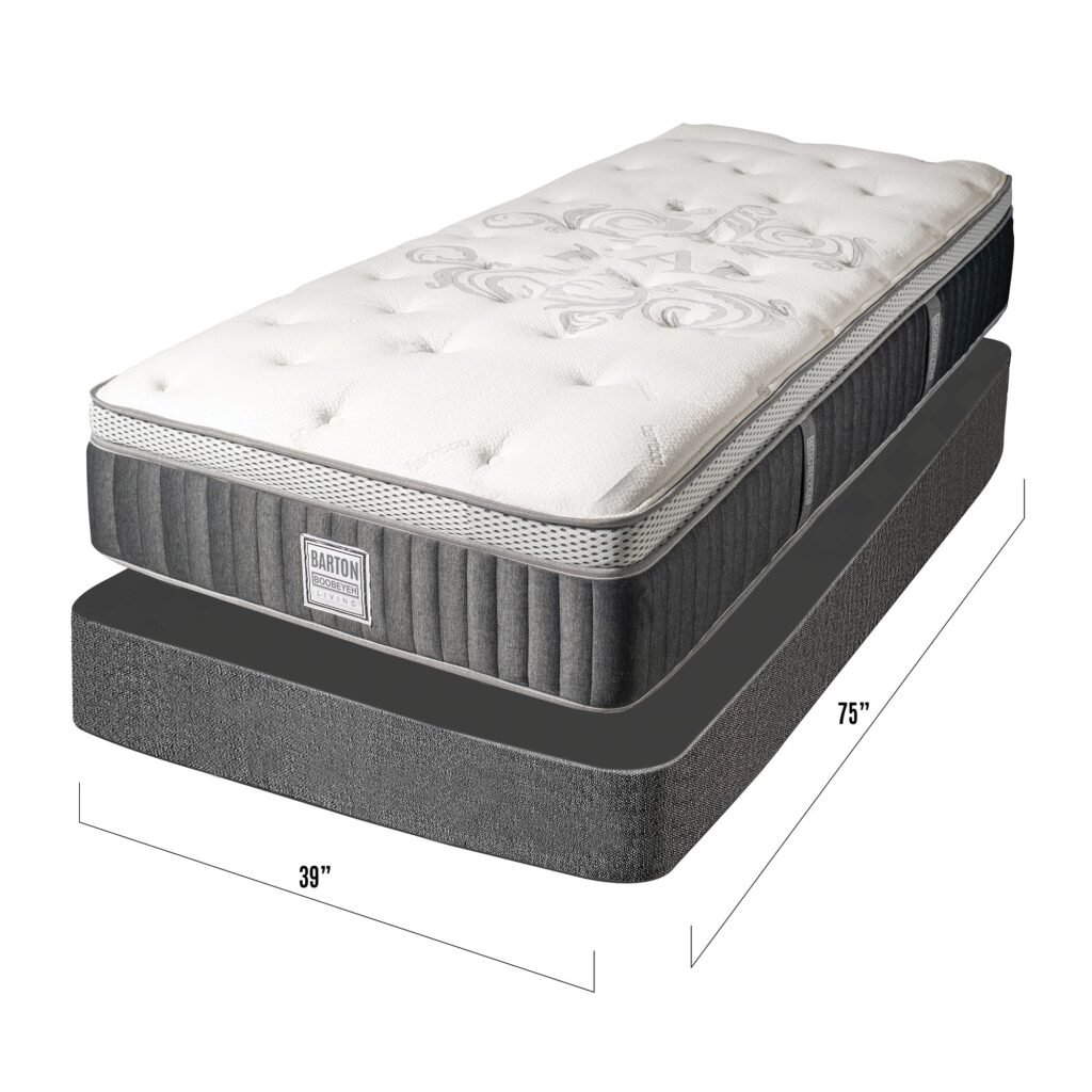 Twin mattress sleep collection barton way - comfort & support
