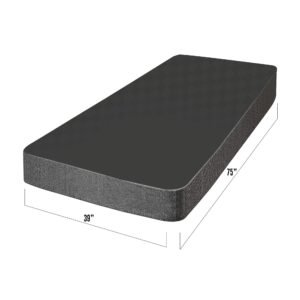 Single 9-inch bed base - barton collection | sturdy & durable support