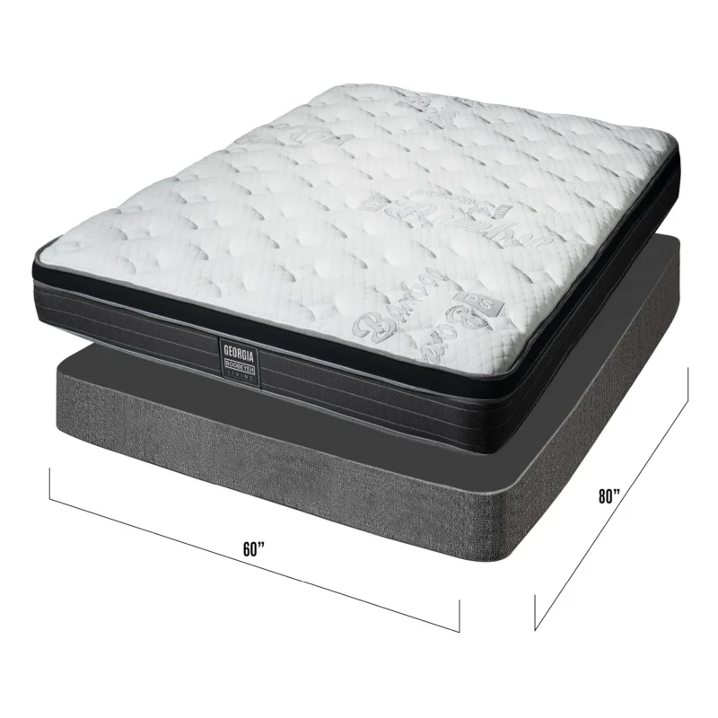 Georgia 19-inch queen mattress & box spring set