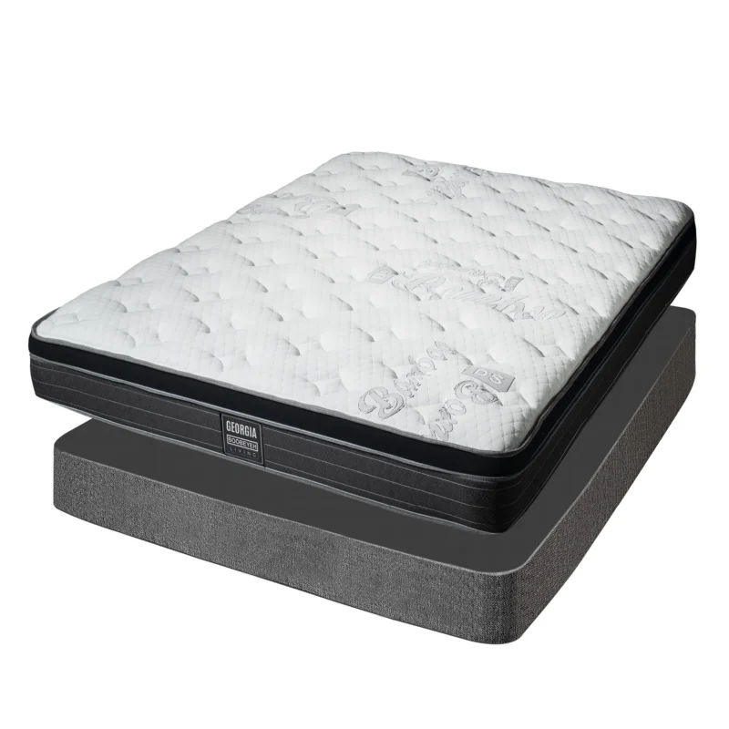 Georgia 19-inch queen mattress & box spring set