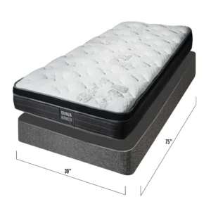 Georgia twin mattress set – 19 inch