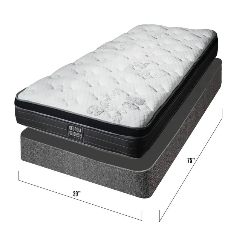 Georgia twin mattress set – 19 inch