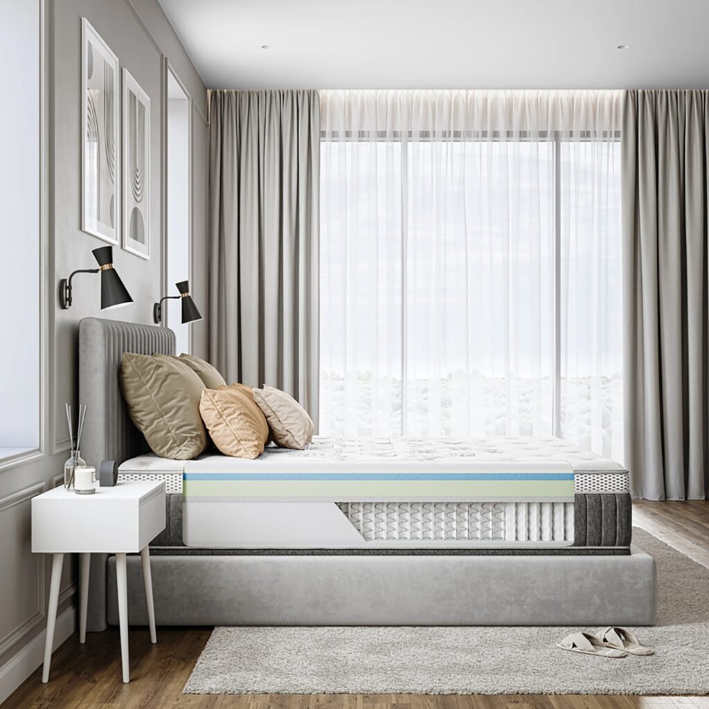 Double mattress set barton for ultimate comfort and support