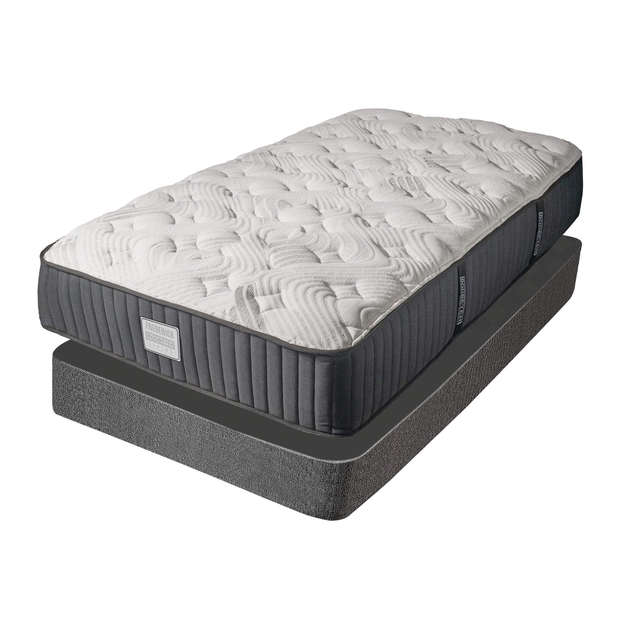 Together mattress Single bed base 22 Inches - Frederick Collection