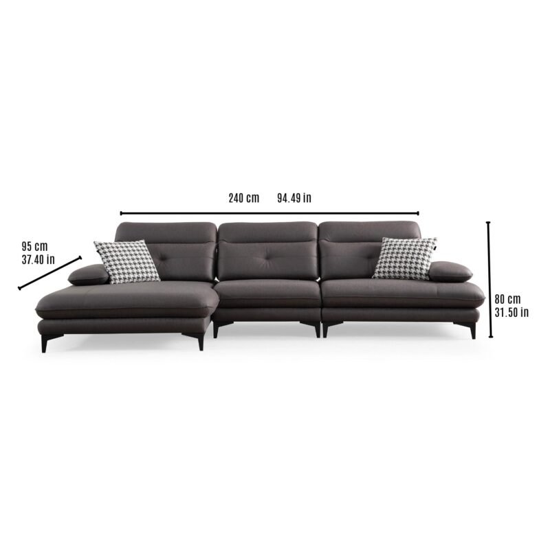 Solmara sectional sofa | boobeyeh living